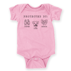 Custom Dog Baby Onesie